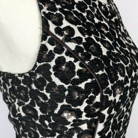 Felicity & Coco Multicolor Print Cut Out Back Mini Fit Flare Dress - Picture 6 of 11